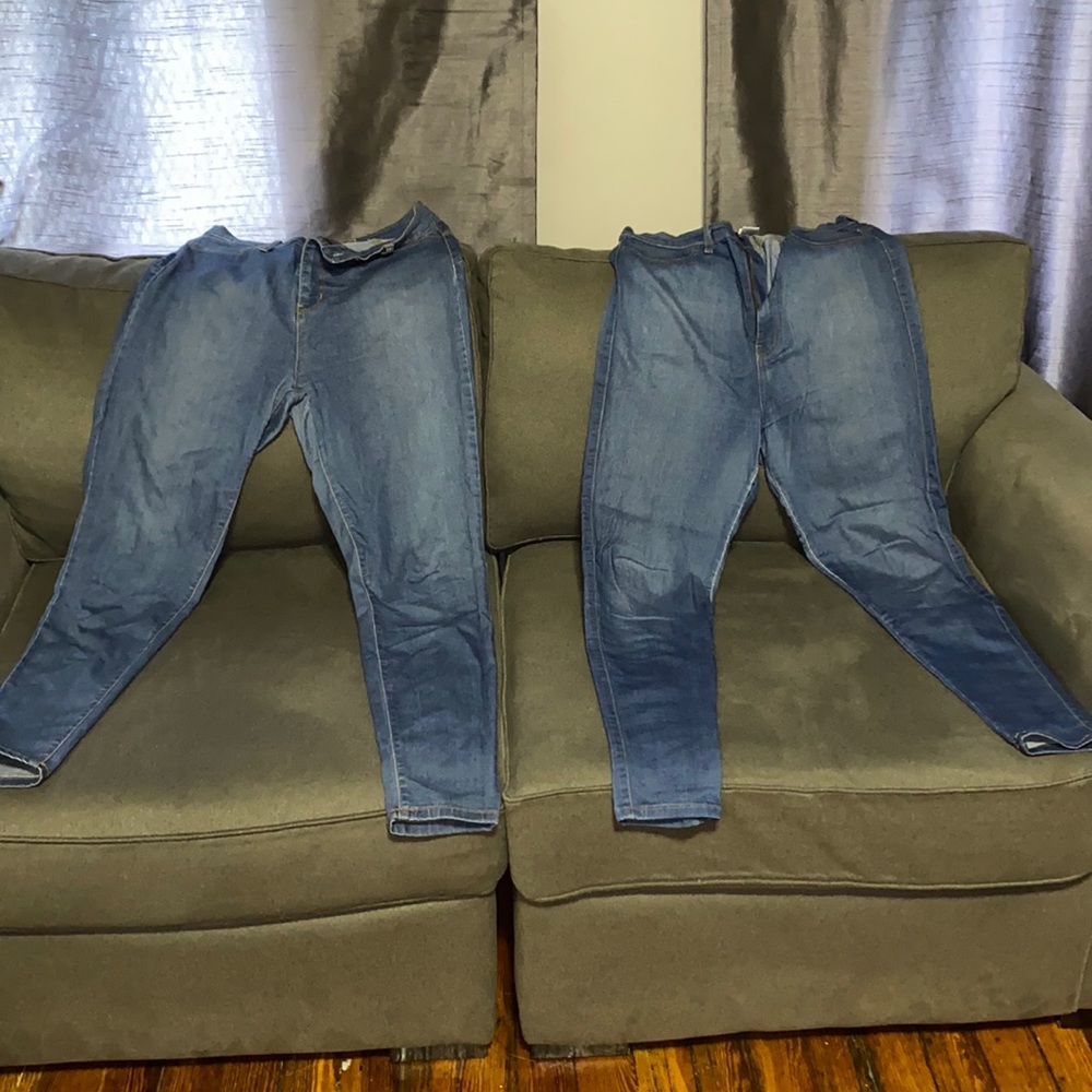 Two pairs of stretch jeans fashionova